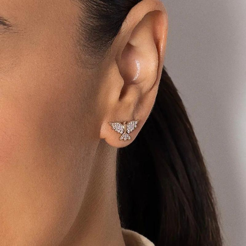Brincos rommanel banhado ouro 3x 24k 18k e 22k feminino espírito